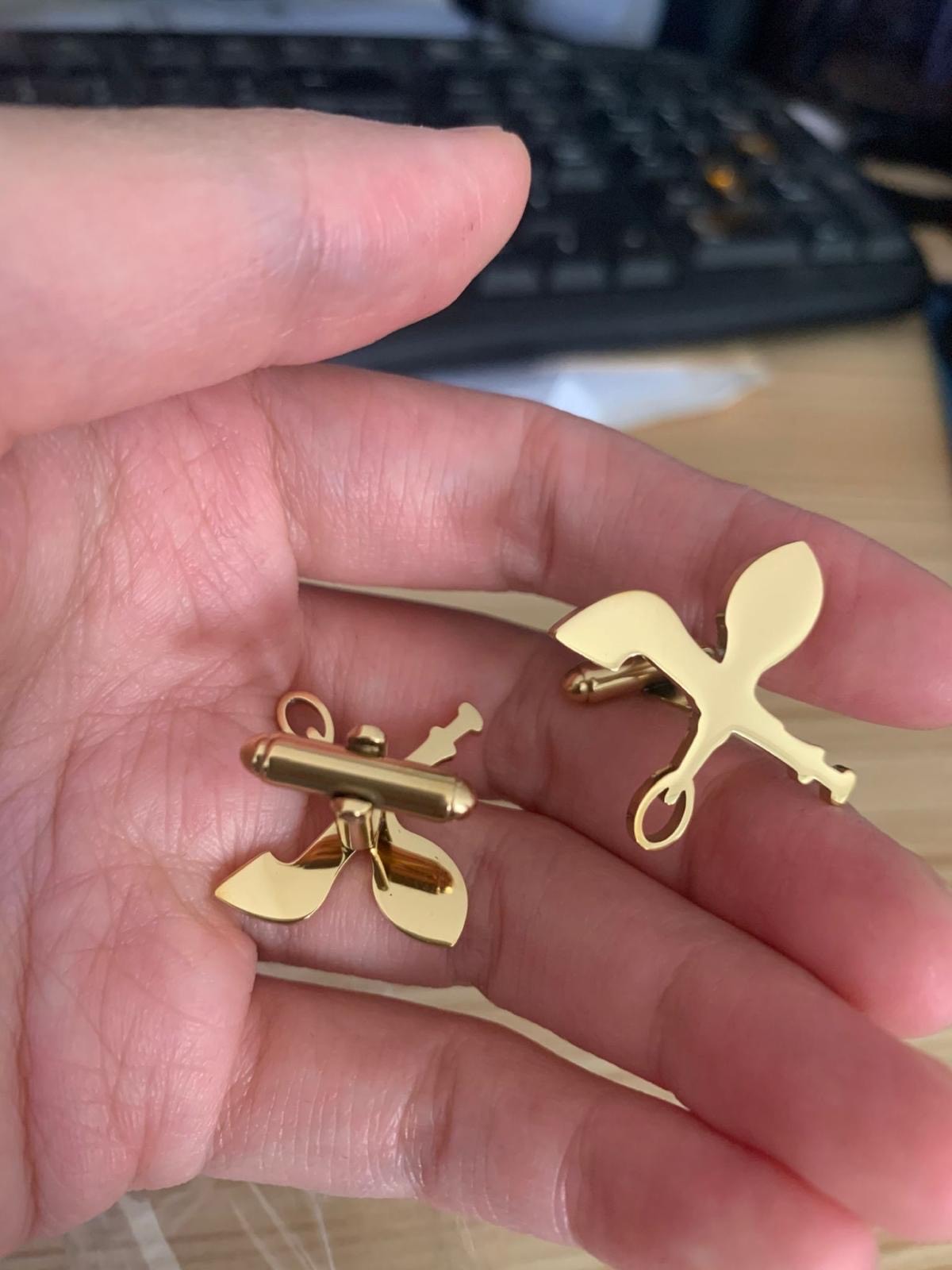 18k Gold Plated Cufflinks